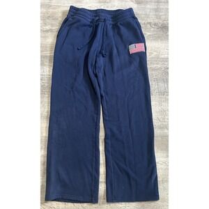 Sweatpants Hollister‎ American Flag Graphic Straight Small Navy Blue USA